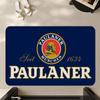 German Beer Paulaner Entrance Door Mat Washable Non-Slip Living Room Sofa Chairs Area Mat Kitchen Welcome Doormat