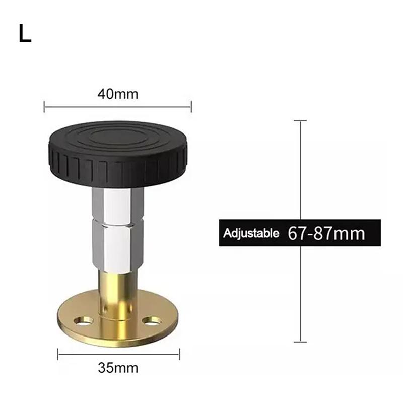 Регулируемые ножки мебели, каркас кровати с резьбой, противоударные упоры для изголовья, фиксатор для шкафов, диванов, предотвращающий ослабление прикроватной тумбочки