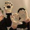 Перчатки Bear для девочек, зимние, теплые, с утолщением из флиса, Bear PAWS, Bear PAWS, для велоспорта, для любителей зимы, с шейным воротником