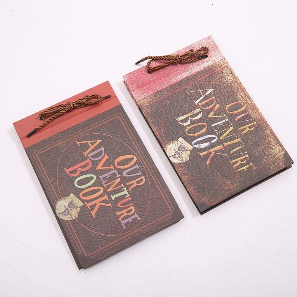 Многоразовый фотоальбом с приключениями, утолщенная юбилейная книга, многофункциональные книги на память для путешествий