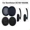 1 пара губчатых амбушюр, дышащие амбушюры для беспроводных наушников Sennheiser SC160 165USB, аксессуары