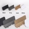 Wall Mount Mobile Phone Bracket Holder Punch-Free Self Adhesive Wall Storage Shelf Toilet Kitchen Pasted Wall Phone Tablet Stand