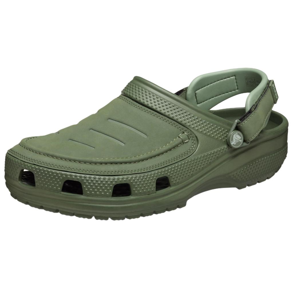 Crocs Мужские кожаные клоги Yukon Vista Зеленые 207689-309