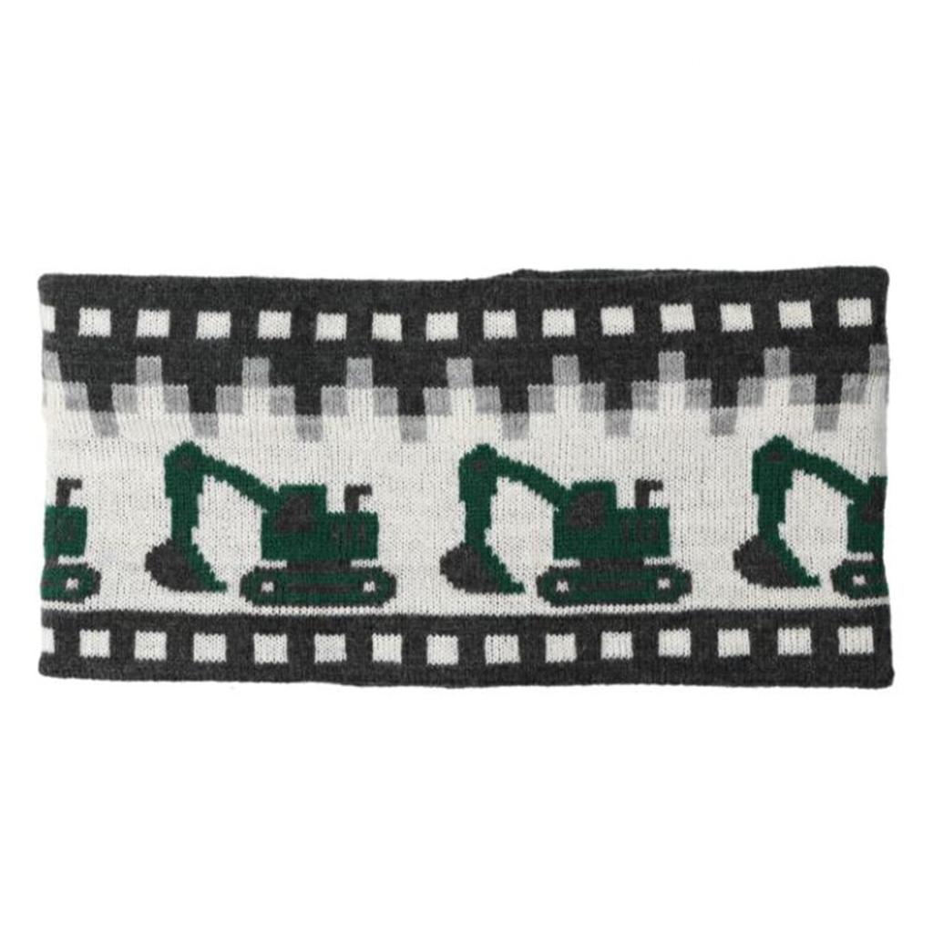 Кейджун Вязаный снуд-воротник Boa, ветронепроницаемый и теплый, для рабочих транспортных средств и строительства, для мальчиков, детский утеплитель, снаряжение, (G Серый)