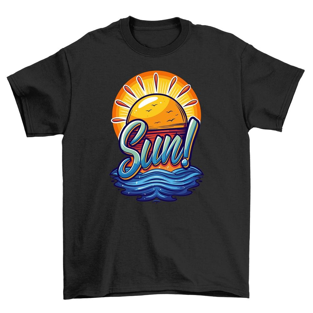 Футболка 'Summer_58 Sun Fun'' ?? Прохладно и солнечно! 100% хлопок, Уникальный дизайн, Унисе