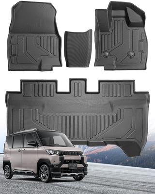 3D коврики Hawjog для Nissan Roox Mitsubishi Delica Mini, индивидуальный дизайн из TPE, набор для индивидуальной отделки салона (40-я серия) / (30 серия),