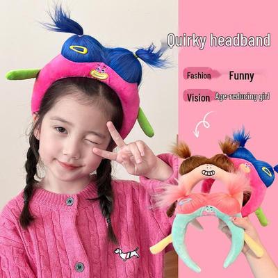 Очаровательная плюшевая повязка на голову Ugly Doll для макияжа и ухода за кожей