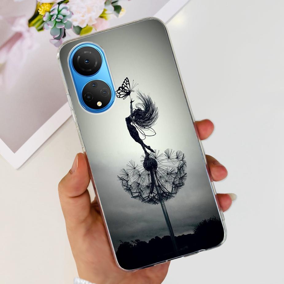Чехол для Honor X7 X7a X7b Милый Модный Расписной Чехол Мягкий Силиконовый Чехол для Телефона Для Honor X7a X 7b HonorX7 HonorX7a HonorX7b Оболочка