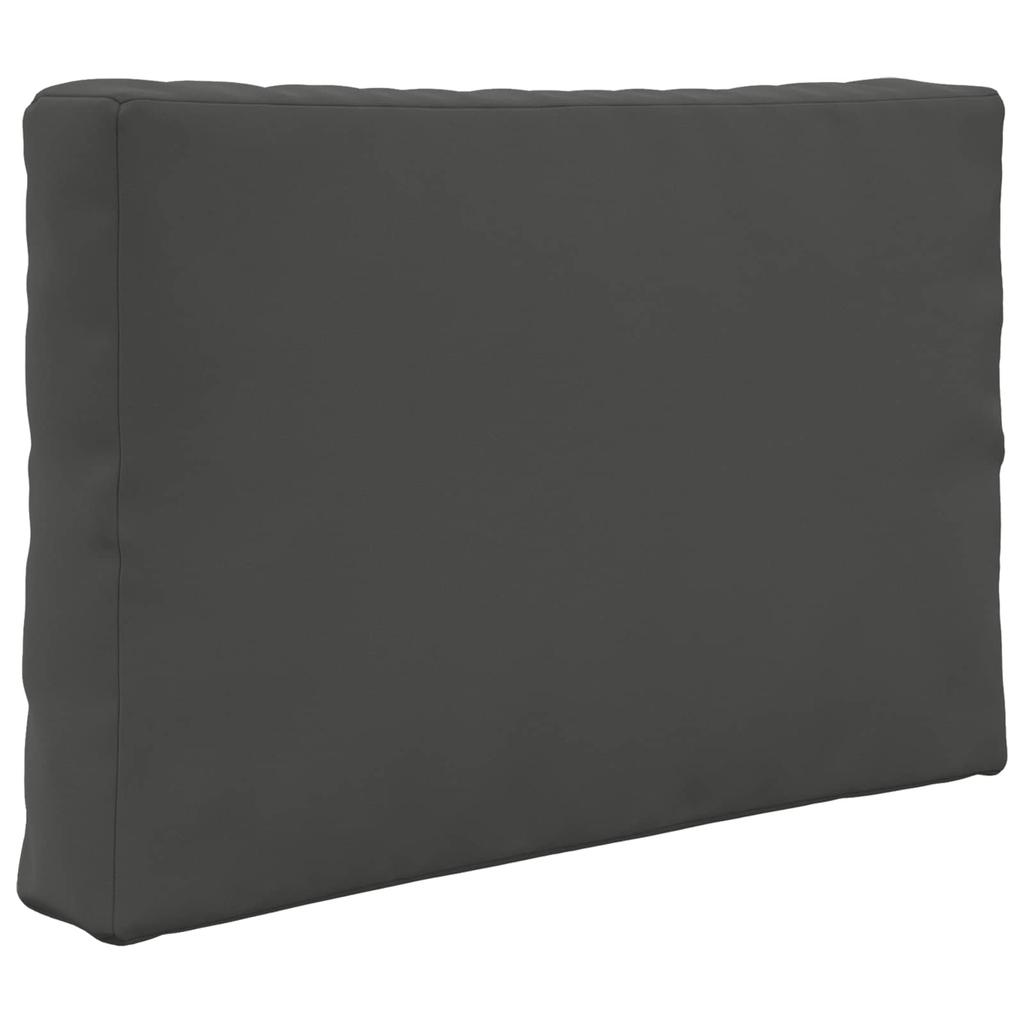 Outdoor Sofa Cushion 2 pcs Anthracite Polyester