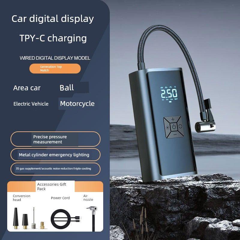 German Japan Import Technology New Arrival Vehicle Air Pump Car Portable Air Pump Electric Lighting Car None