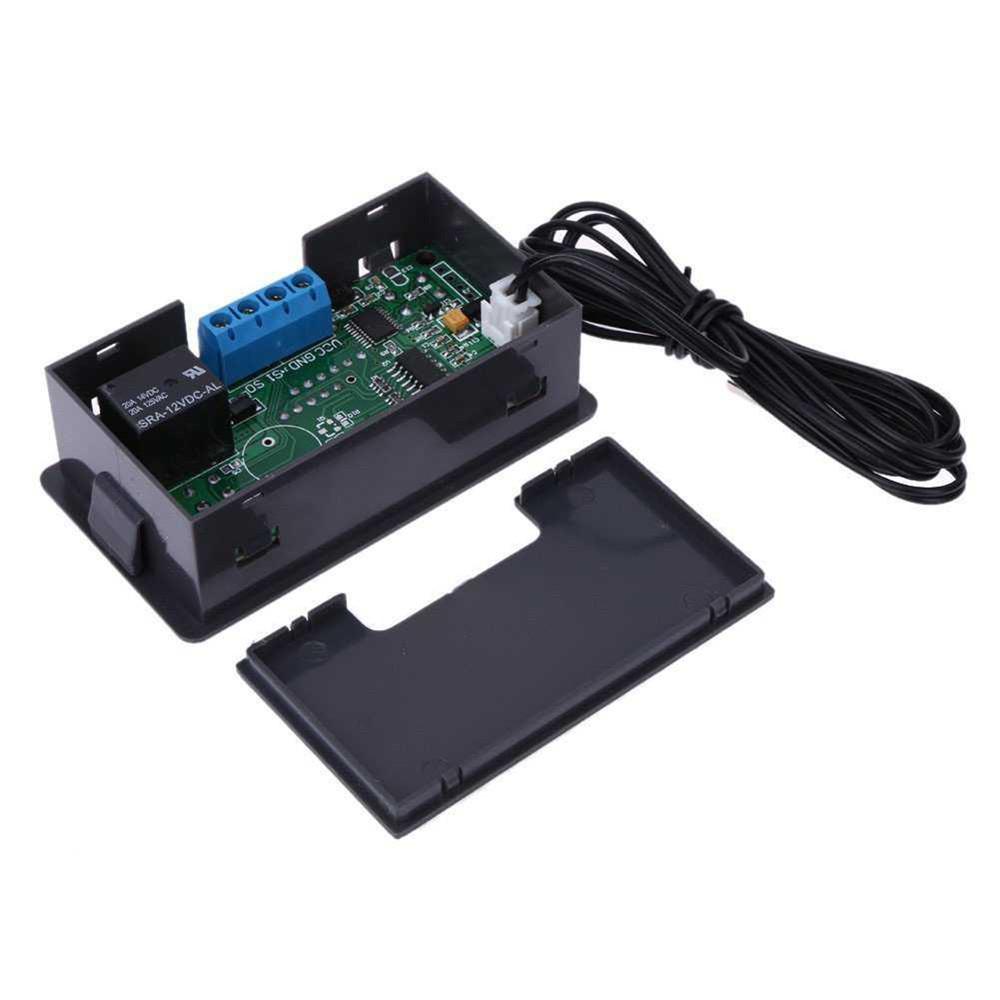 W3230 12 В 24 В переменного тока, 110-220 В, 20 А, цифровой регулятор температуры, светодиодный дисплей, термостат, регулятор нагрева/охлаждения, терморегулятор с сенсорной линией