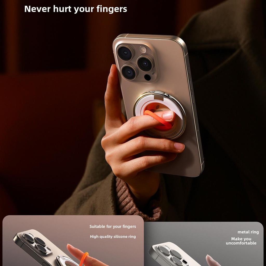 Магнитный держатель для телефона из цинкового сплава Jiletang с универсальной защитой из силикона