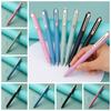 Notched Press Type Fountain Pen Retractable Calligraphy Stationery 0.38mm Writing Pen  Students