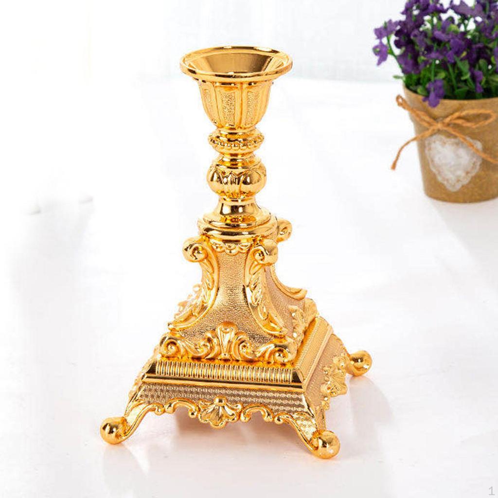 Candle Holder Candelabra Craft Decorative Stand Candlestick for Dining Table Living
