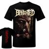 2 стороны Benighted Band Убежище Пещера Футболка Черная Унисекс S-5XL E2013