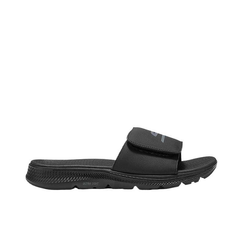 Skechers Мужские шлепанцы Go Consistent Sandal 2.0 O-T-G с одной полосой 229412-BBK