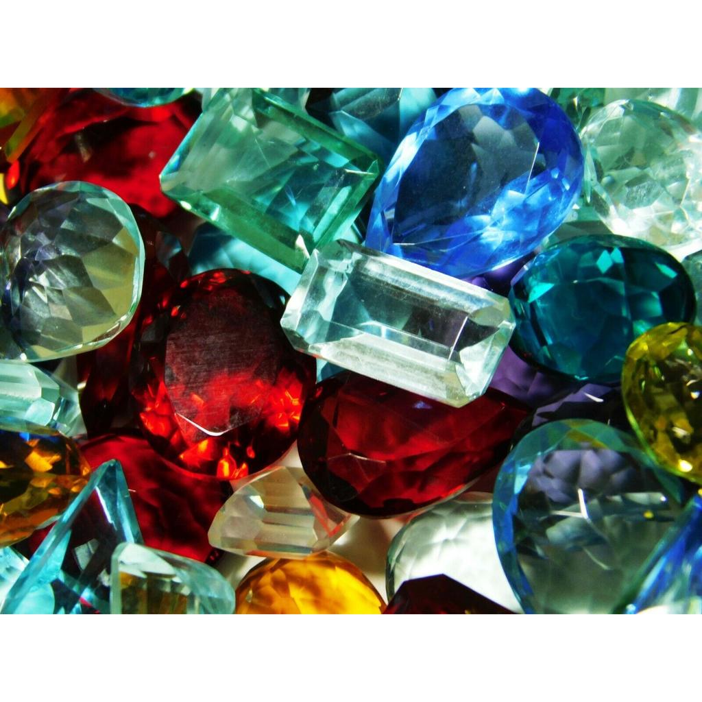 Mix Shapes & Colors 500 Carat A++ MIX Topaz Loose Gemstones LOT's