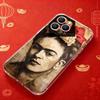 Арт F-Фриды К-Кало КРУТЫЙ Чехол для Телефона Для iPhone 17,16,15,14,13,12,11 Pro,Max,Plus,X,XS,XR,SE4,E Mini Прозрачный Мягкий Чехол