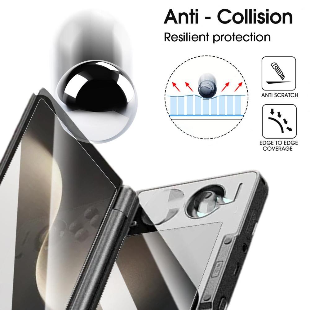 1-4Sets 9H Tempered Glass for AYN THOR Handheld Game Console RGDS Dual Screen HD Clear Screen Protector Anti-scratch Cover Film