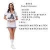 Halloween Couple Sailor Stage Costumes British Navy Cosplay Outfits