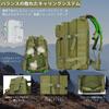 45L Military Backpack Large Capacity Mountain Climbing Backpack Tactical Backpack Army Assault Pack Camping Trekking Travel Army Green [NEGREW]