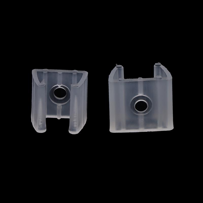 20 шт. 10/12/14/17/20 мм светодиодные ленты, зажимы для фиксации разъема для крепления 2835 неонового света 220 В, початок, пластиковая пряжка, гибкие аксессуары