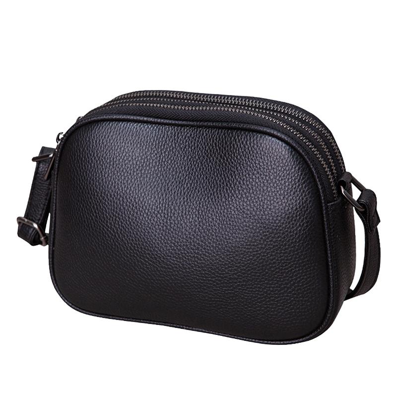 Bag, women's bag, fashionable and versatile genuine leather shoulder bag, crossbody bag, women's crocodile pattern cowhide handbag, small bag