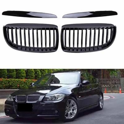 Решетки переднего бампера автомобиля для BMW E90 E91 3 серии 323I 328I 335I 330I 325I 05-08 ABS Pulleco решетка гоночная решетка глянцево-черный