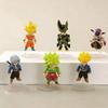Аниме Dragon Ball Набор из 6 шт. Фигурки Действия Гоку Броли Селл Фриза Транкс Модель Украшение для Рабочего Стола Модель Статуэтка Коллекционные Подарки