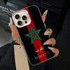 Чехол для телефона Флаг Марокко Для iPhone 17,16,15,14,13,12,11 Plus,Pro Max,XS,белый серебристый чехол для телефона