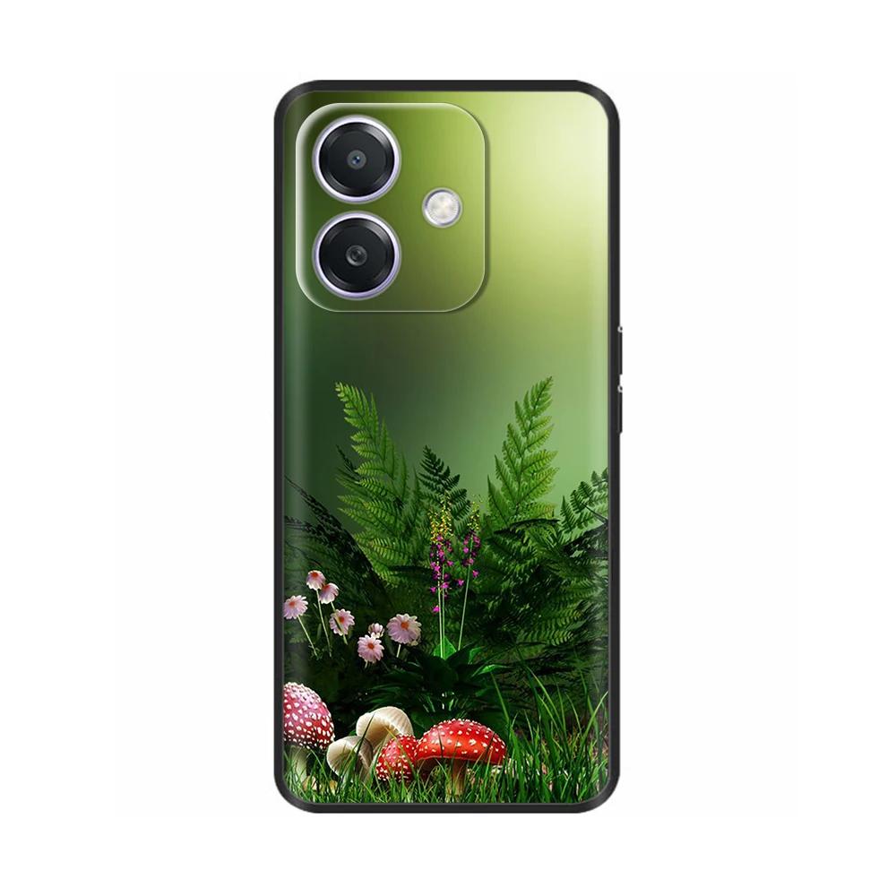 Чехол для Oppo A3X Чехол для Oppo A3 Милый чехол Силиконовый Мягкий Матовый Чехол для телефона Для Oppo A3x CPH2681 OppoA3 Задняя крышка Coque Fundas Capa