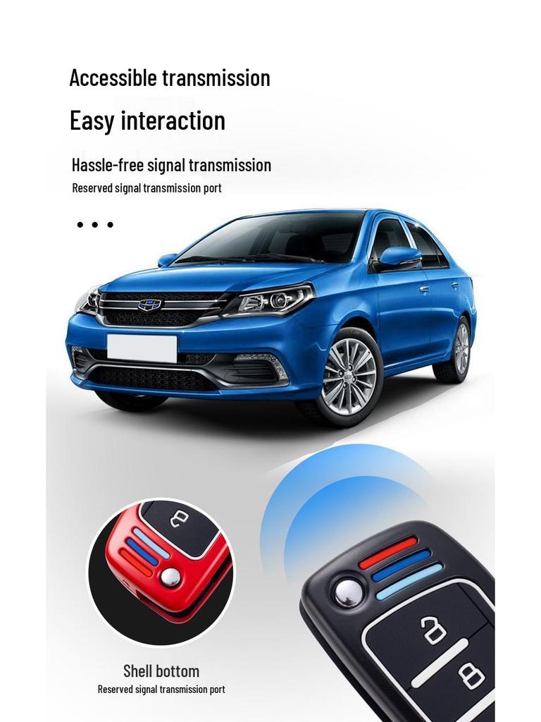 JAC Refine S3/S5 Автомобильный пульт Металлический защитный чехол Сумка для ключей Пряжка