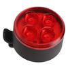 Bicycle Rear Light USB Rechargeable Waterproof Bike Taillight Safety Warning Light 350mAh Red for