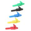 P2007 5Pcs Fully Insulated Plug In Alligator Clips 15A 300V for 4mm Banana Plug