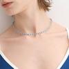 THE PART OF Clear Blue_necklace