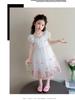 Girls' Summer Mesh Princess Dress