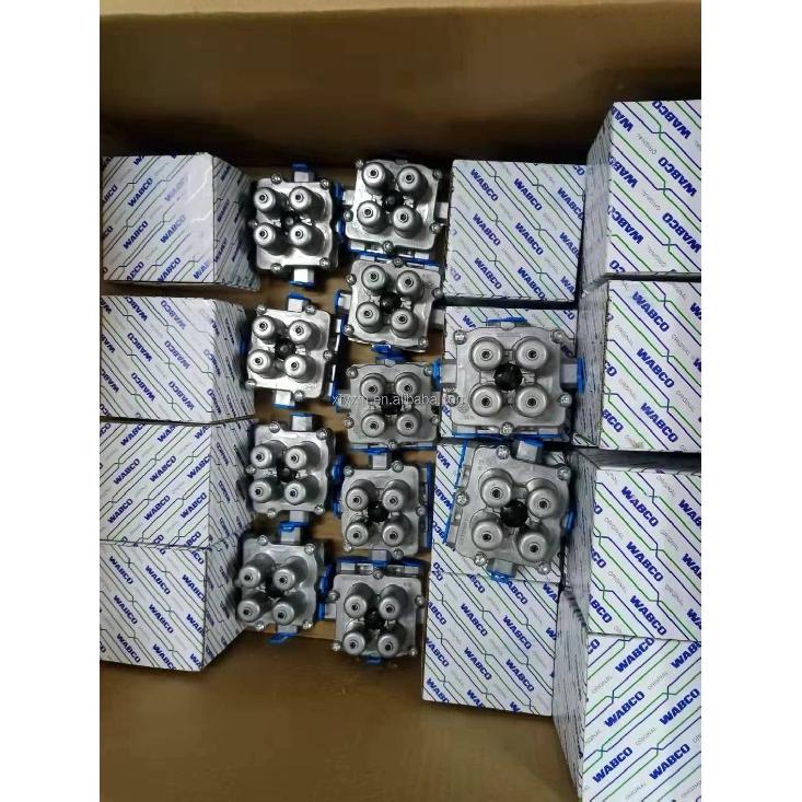 4 Four-Circuit Protective Valve Original 9347141100 Brake Valve for Bus Spare Parts