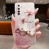 For Realme 6 / Realme 6 Pro Case RMX2001 RMX2061 Phone Case Clear Luxury Fashion Butterfly Flowers Soft TPU Silicone Back Cover