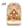 Home Decor Accessories Christmas Pearl Light Ornaments for Holiday Decor, Acrylic LED Decorative Soft Glow String Lights Lamp with Bedroom Bookshelf