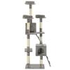 VidaXL Cat Tree with Sisal Scratching Posts 170 Cm Grey