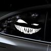 Funny Bared Teeth and Evil Look At You with a Smile Creative&funny Stickers for Cartoon Fans&lover,high Quality for Car Trucks M