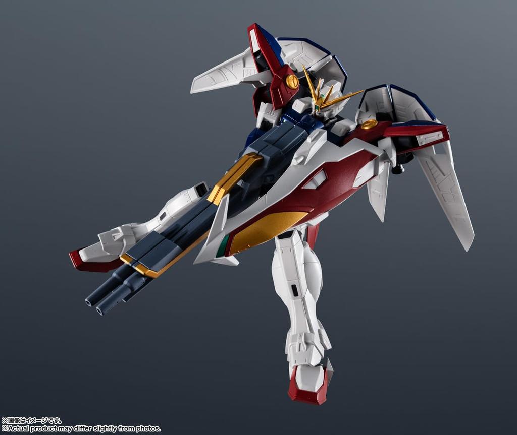 TAMASHII NATIONS GUNDAM UNIVERSE New Mobile Report Gundam Wing XXXG-00W0 WING GUNDAM ZERO Approximately 155mm PVC & ABS Painted Movable Figure