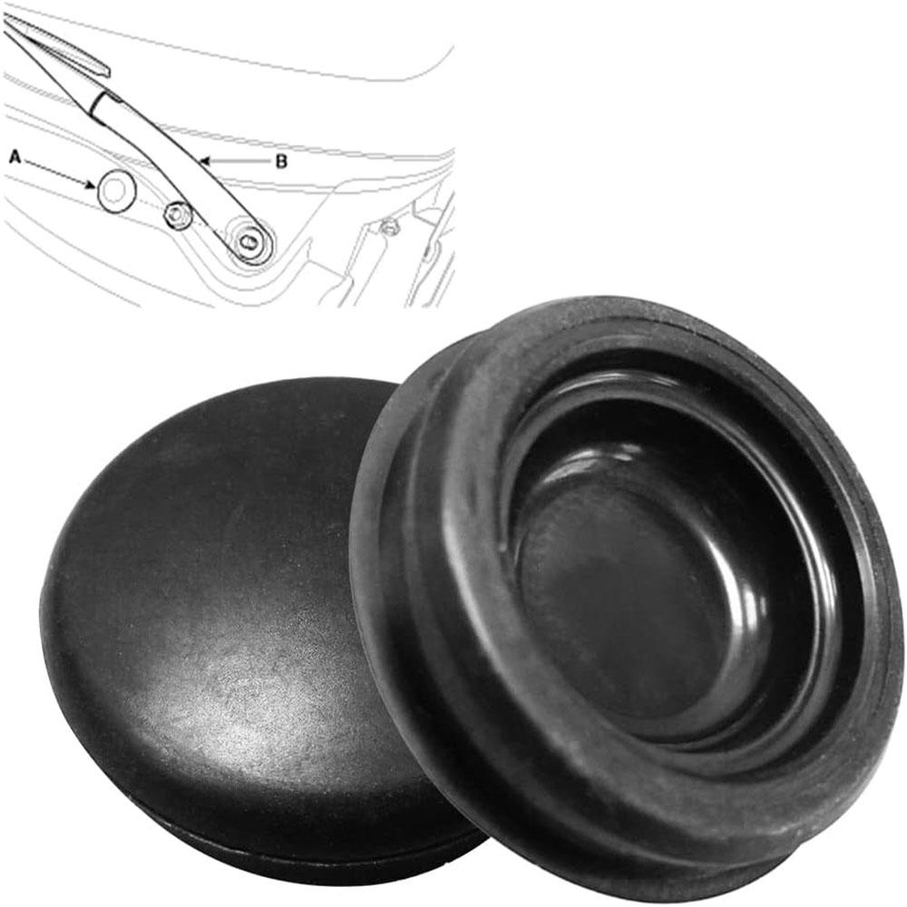 2x Windshield Wiper Arm Nut Cap For Hyundai I30 Kia Optima Rio Rio5 Soul Spectra