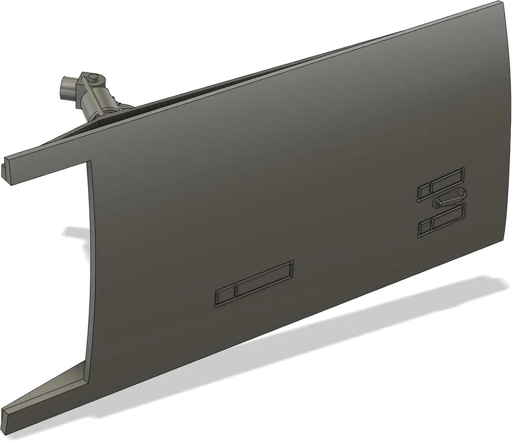 Kopecky Scale Models Пластиковые детали для модели воздушного тормоза Douglas Skyhawk KOM48026 1/48 A-4 (для Хасэгавы)