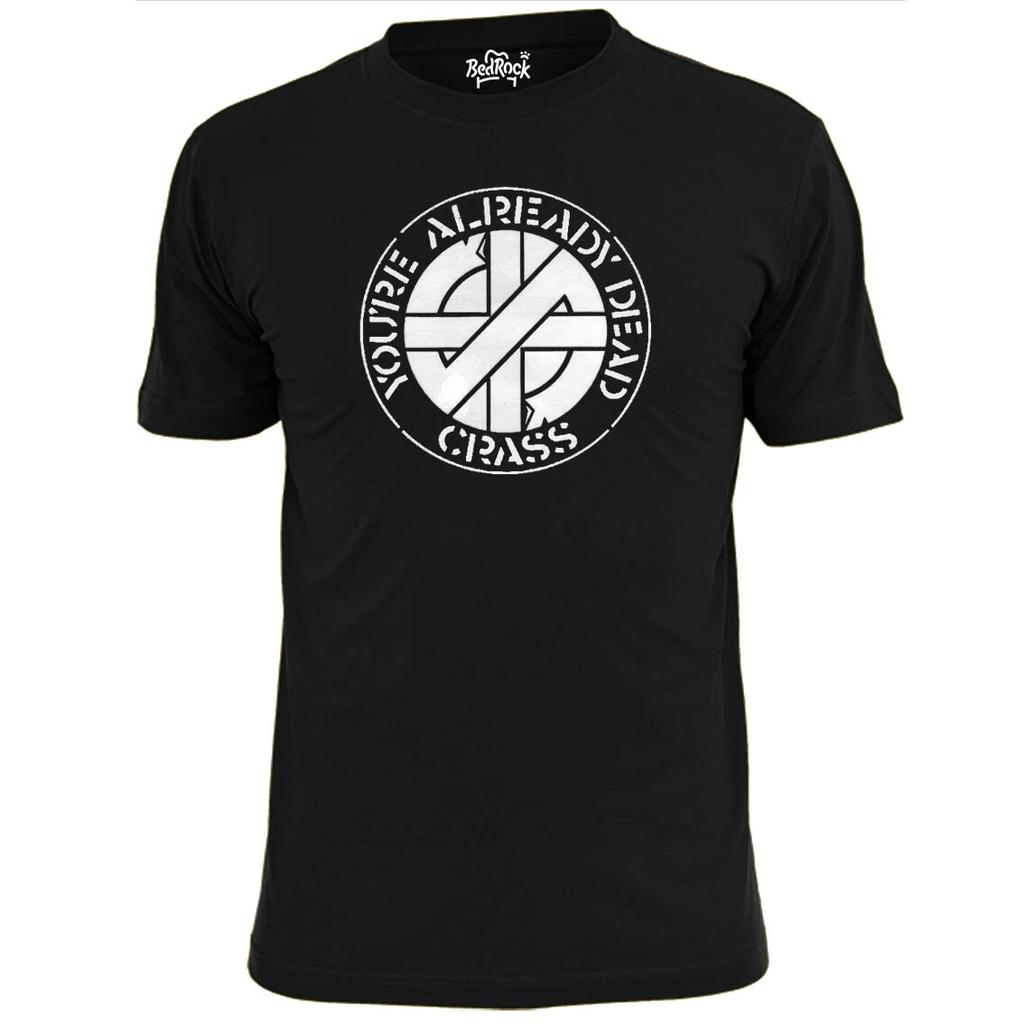 Мужская панк-футболка Crass You're Already Dead Анархия