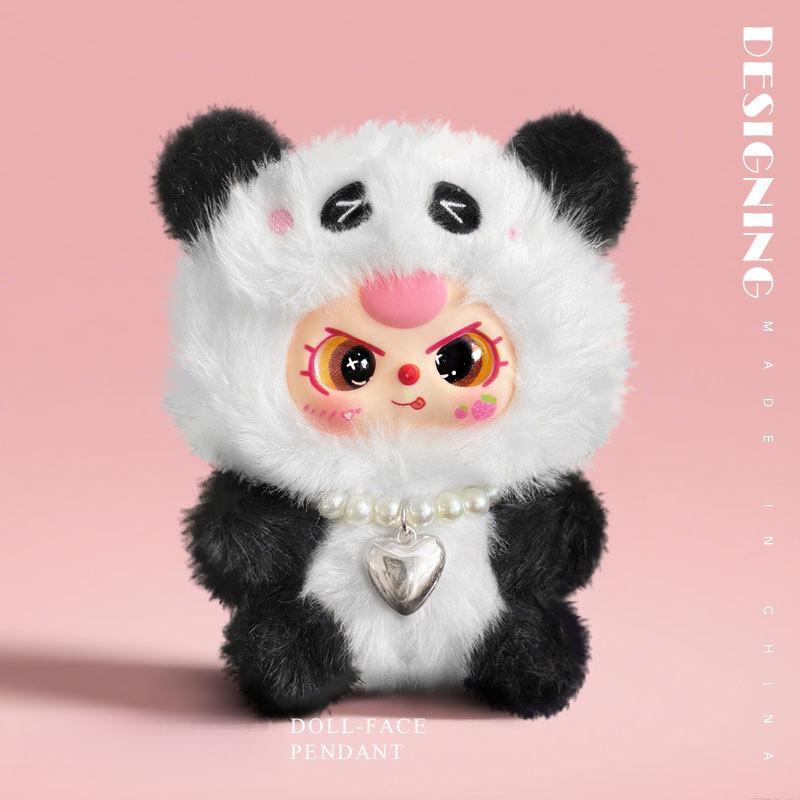 Милая Кукла Заяц Панда Лиса Животное Подвеска Стич Плюшевая Игрушка Сумка Брелок Кукла Милое Животное Плюшевая Кукла Модный Подарок Для Девочки