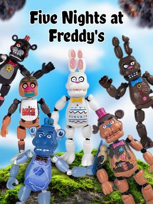 Фигурки Пять ночей у Фредди ФНАФ Five Nights at Freddy's аниматроники набор игрушек 6 шт 14-16 см