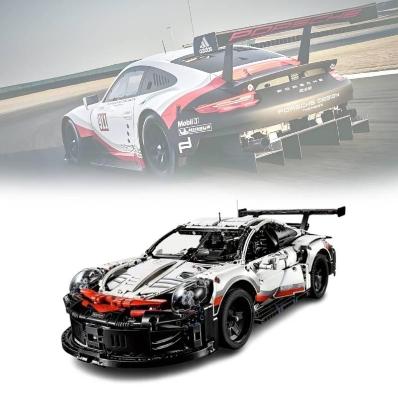Premium Compatible 911 Sports Car Building Block Model Diy Gift Set