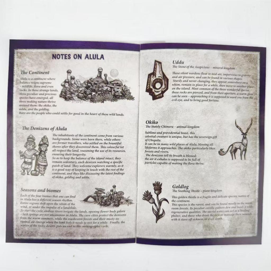 Далекие земли Настольная игра 2-6 игроков Вечеринка Смешные Настольные игры Друзья Развлечения Стратегия Карты