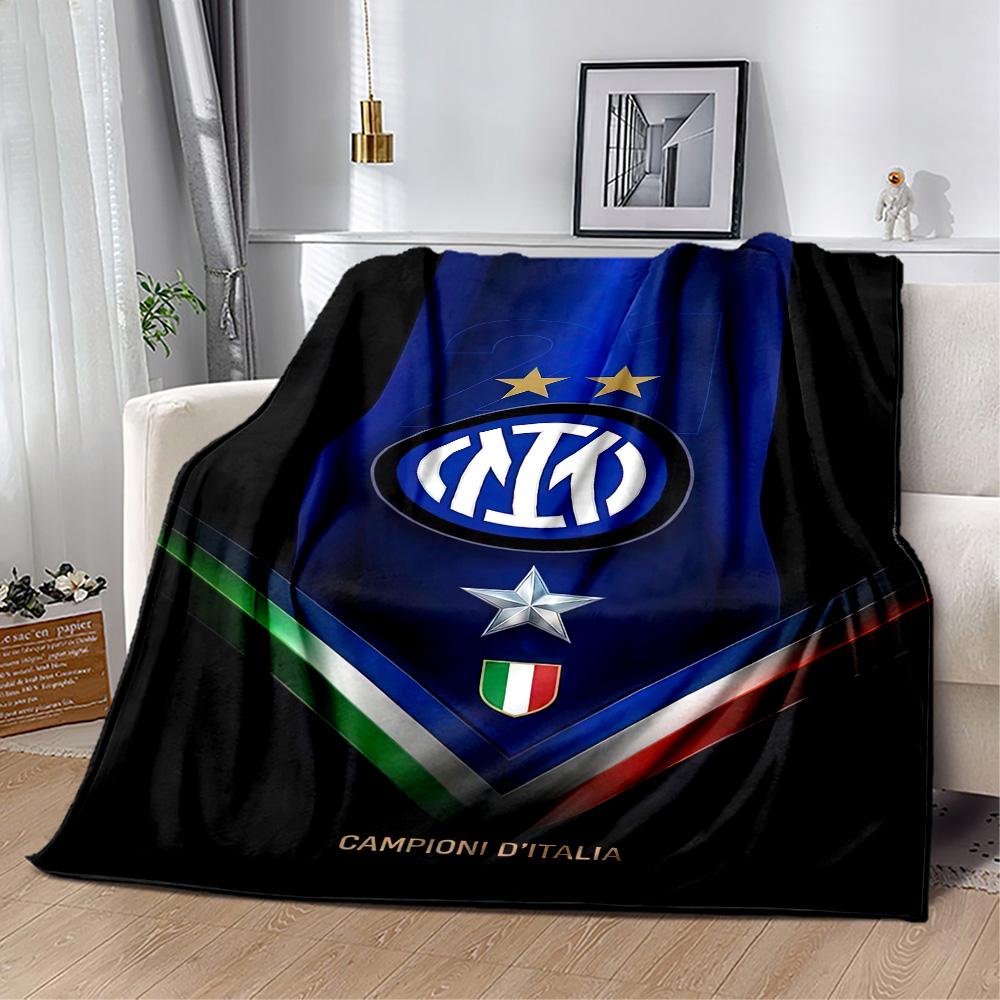 Inter Milan Blanket Soft Warm Cozy Great For Livingroom Chair Office Chair Allseason Use Warmthful Decor Ideal Gift For Friends Family Couples Picnic